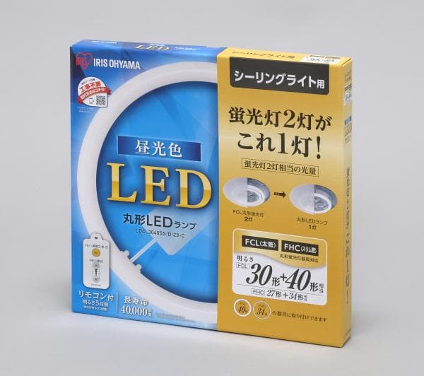 楽天市場】アイリスオーヤマ 丸形LEDランプ（LED蛍光灯