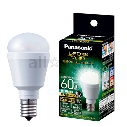 パナソニック LED電球プレミア LDA7NGE17Z60ESW22T 3箱 Amazon