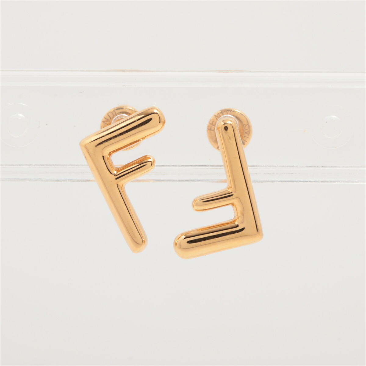 中古】フェンディ ピアス(両耳用) GP ゴールド 中古】フェンディ オー