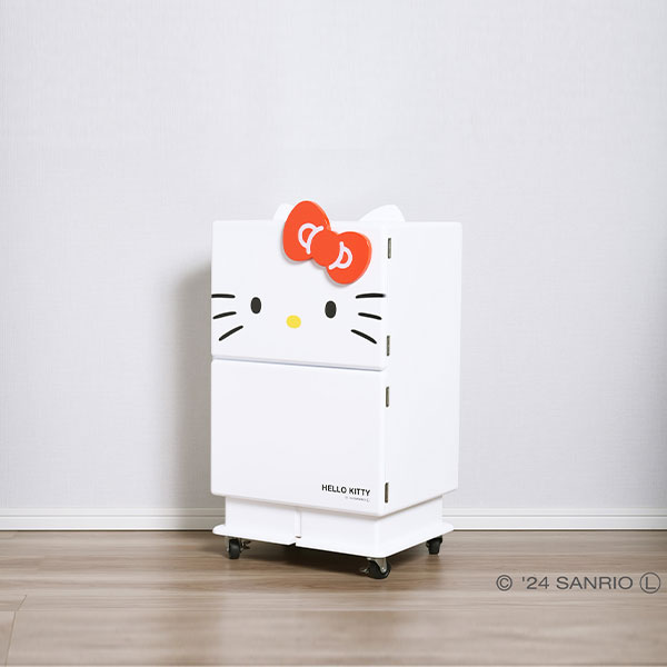 楽天市場】ハローキティのキャスター付きチェスト | 雑貨 小物 おとな