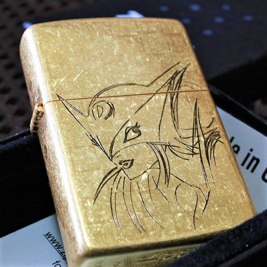 楽天市場】天野喜孝 ZIPPO ドロンジョ様 書き下ろし ジッポー 金箔風