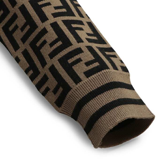 楽天市場】フェンディ FENDI ニット ストライプライン セーター FFロゴ