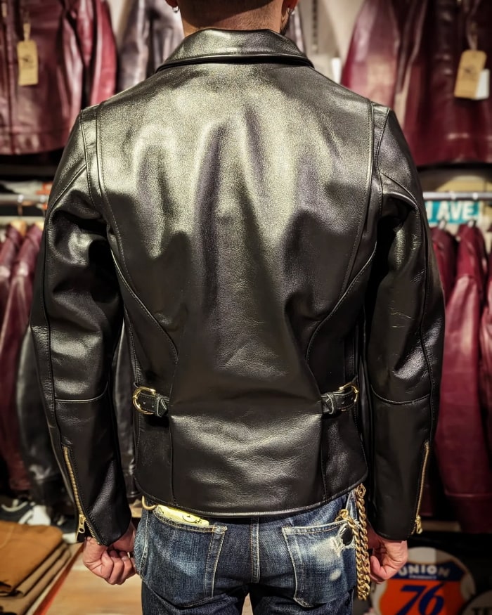 志庵バンソン vanson ENF サイズ38 VANSON（バンソン）レザー