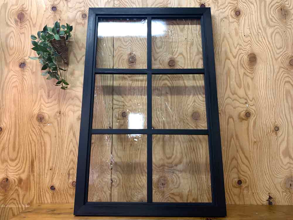 楽天市場】FIX窓 アルトドイッチェガラス ブラックステイン 57×3.5