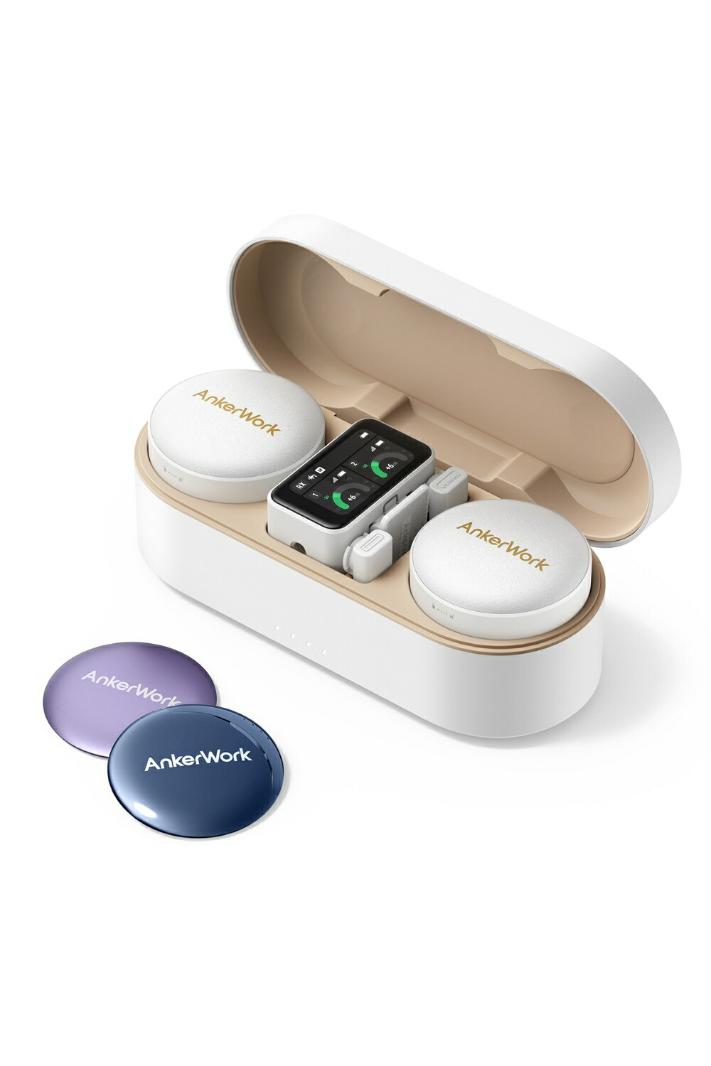 AnkerWork M650 ワイヤレスマイクロフォン AnkerWork Wireless Microphone