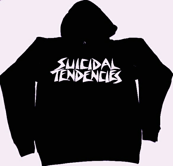ハードコアパンクバンドSUICIDALTENDENCIESオフィシャルパーカー 即納