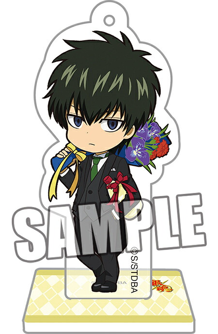 楽天市場】銀魂 トレーディングミニアクリルスタンド スーツVer. 土方