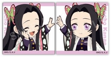 胡蝶カナエ 鬼滅の刃 キャラクター絵巻カフェ 第六期 くじ引き44mm缶