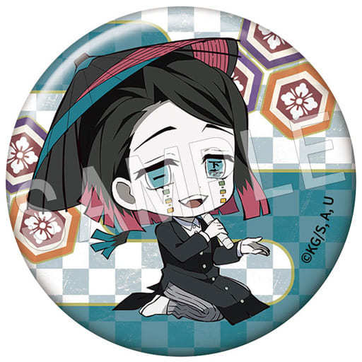 鬼滅の刃 魘夢 缶バッジ 劇場公開ロングラン記念 描き下ろしアクリル