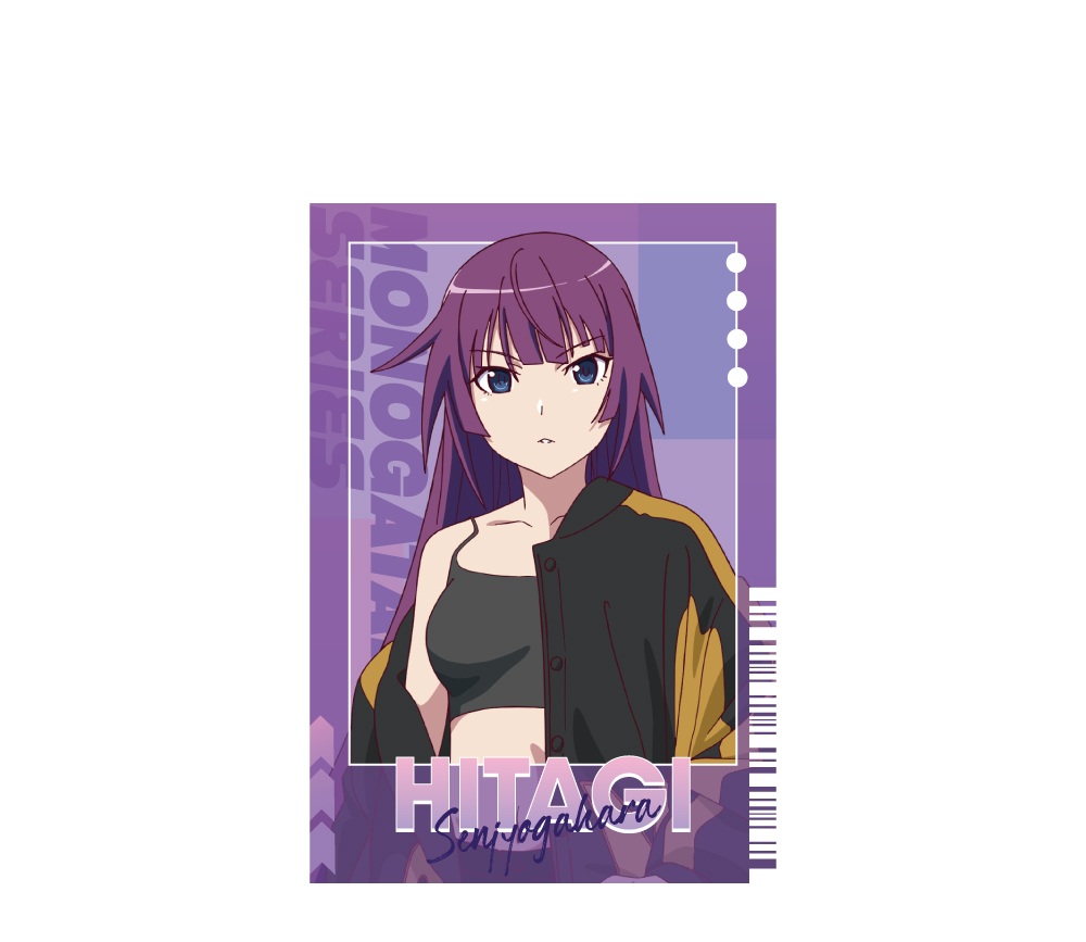 物語シリーズ】戦場ヶ原ひたぎ 偽物語 化物語 ナンジャタウン 缶バッジ