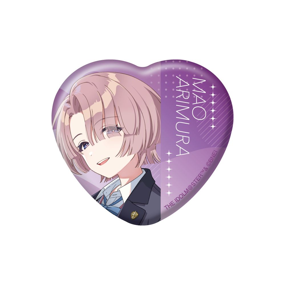 学マス 学園アイドルマスター 渋谷モディマルイ有村真央 缶バッジ 学園