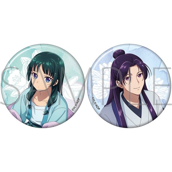 楽天市場】壬氏 猫猫 薬屋のひとりごと 缶バッジセット 雨宿り 薬屋