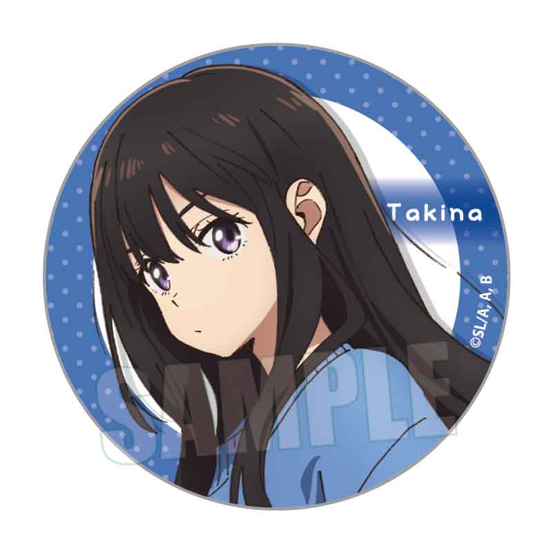 希少 リコリスリコイル 井ノ上たきな 缶バッチ 裏面やや汚れ有り 希少