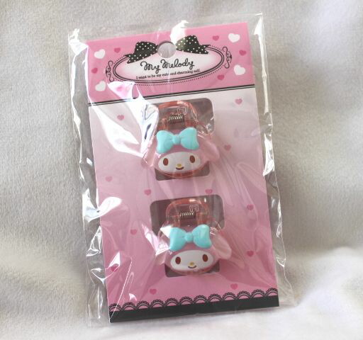 マイメロ ミニクリップケース sanrio マイメロディ ミニヘアクリップ 4