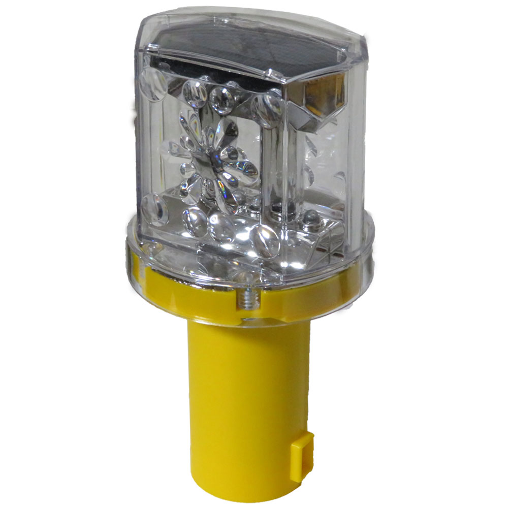 ソーラーフラッシュ点滅灯 LED 幅65mm（赤/緑交互点滅） Amazon.co.jp