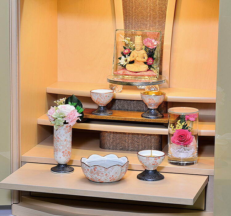 楽天市場】【香炉】祈愛[きあら] 雅桜 寝かせる線香皿〔ピンク