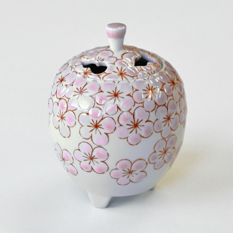 楽天市場】【日本香堂】 花詰ピンク 九谷焼【陶器製】【陶器】【九谷焼