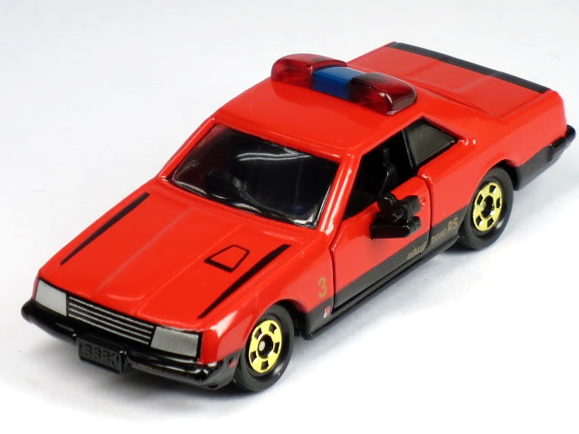 マシンXです！！西部警察 赤 ミニカー 透明ケース入り 3台セット