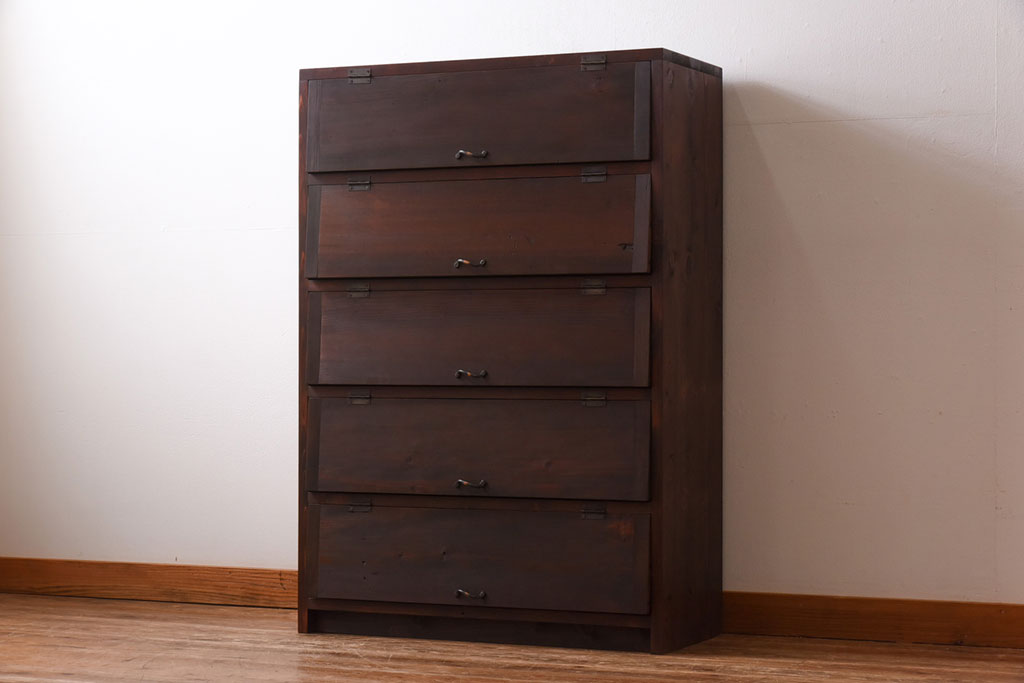 楽天市場】【オーダー注文・受注生産商品】 収納棚 パタパタ扉 古材