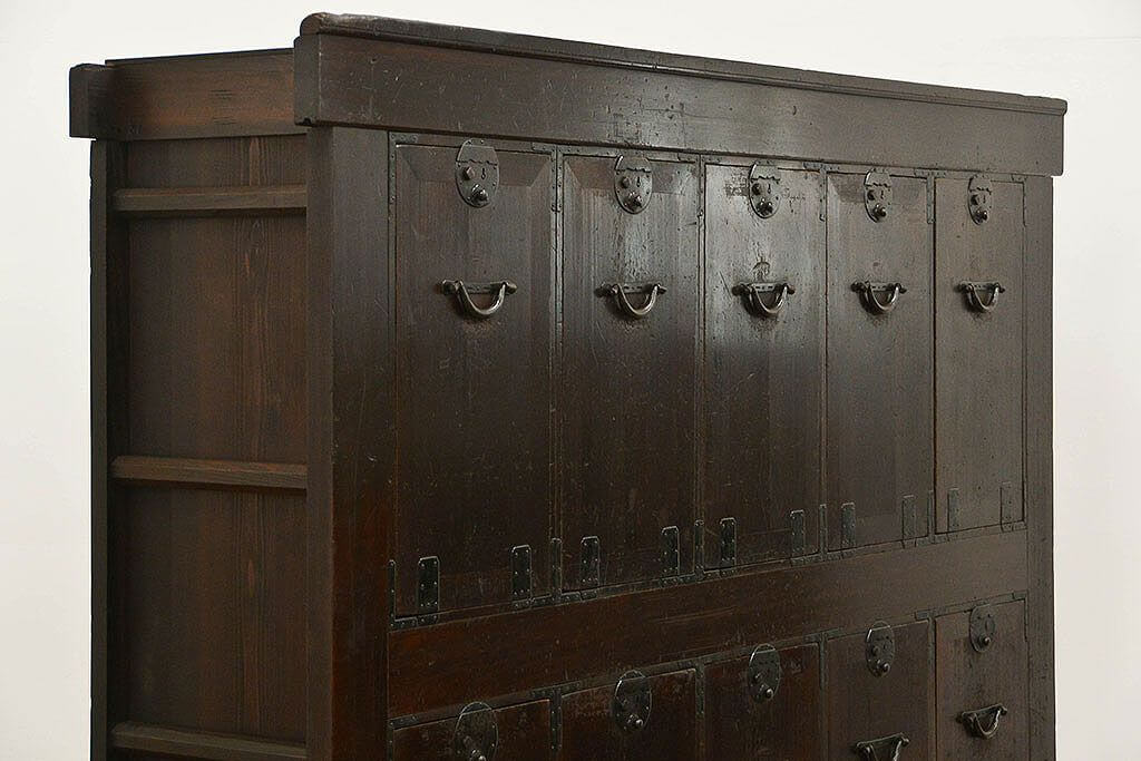 舟箪笥 帳場家具 時代家具 時代箪笥 骨董品 アンティーク レトロ 船