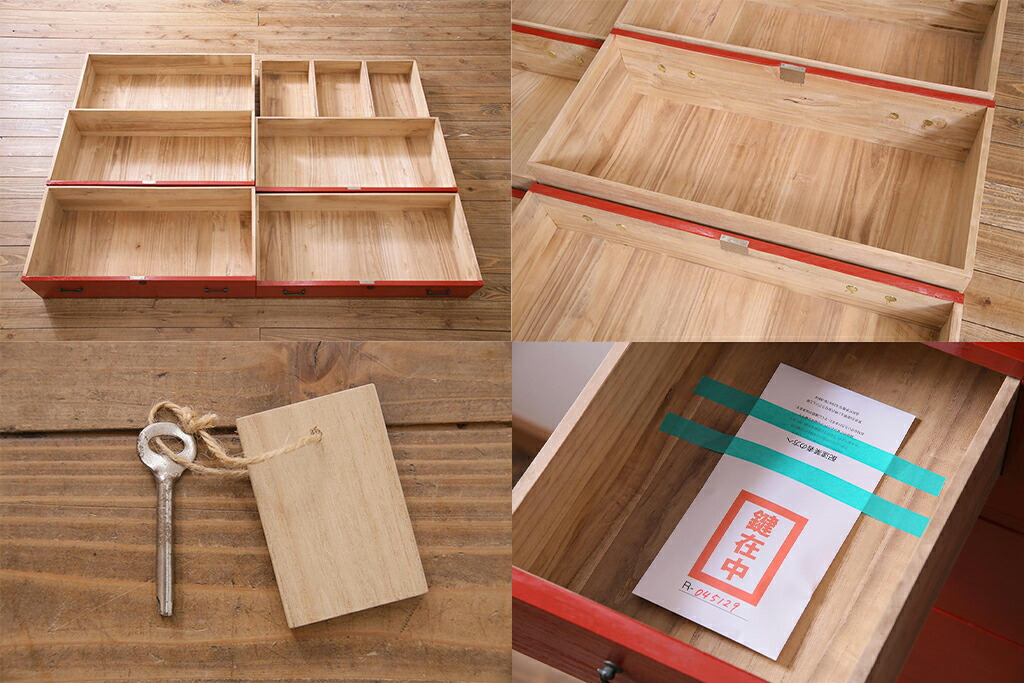 楽天市場】アンティーク家具 昭和初期 桐箪笥 総桐材 すりガラス