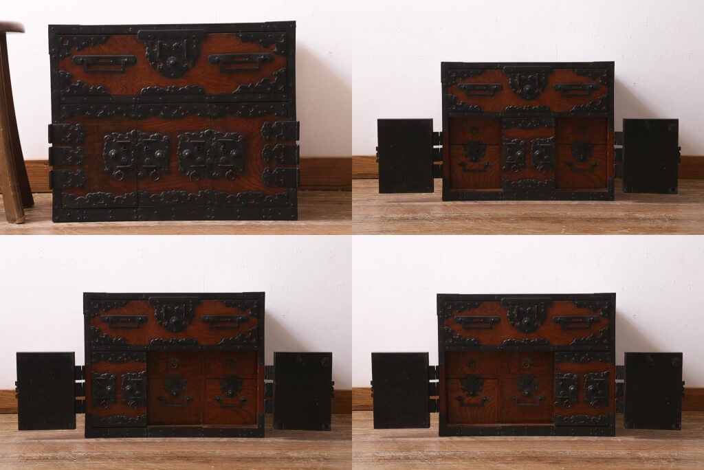 楽天市場】アンティーク家具 船箪笥 希少品 山形県酒田地方産 山形県産