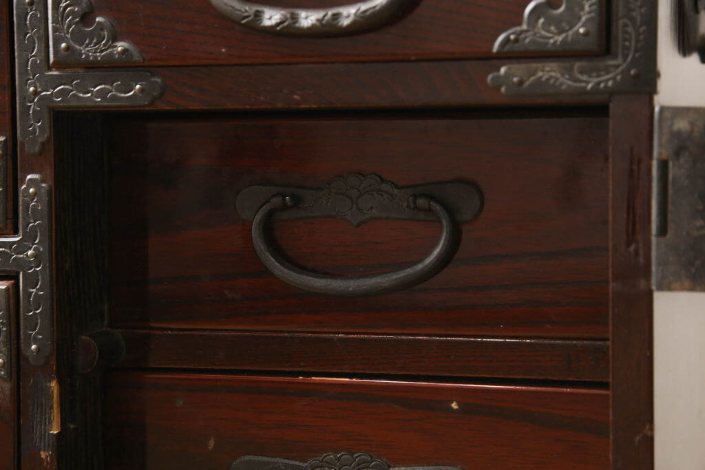 楽天市場】☆事前問合せ必須☆ 和製ビンテージ 仙台小箪笥 木地呂塗り