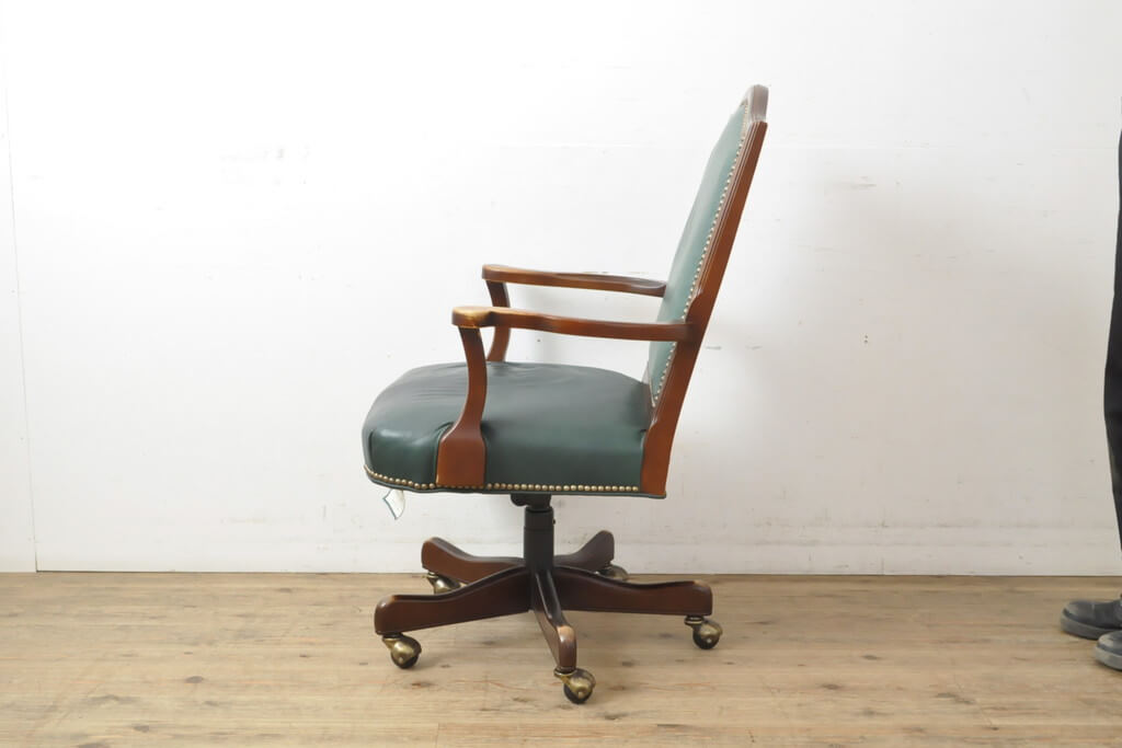 楽天市場】【中古】 ☆事前問合せ必須☆ レザーデスクチェア DREXEL