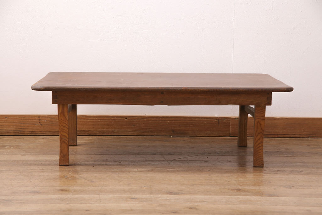 津軽塗 座卓 伝統工芸 和テーブル 昭和レトロ 昭和レトロ 津軽塗 木製