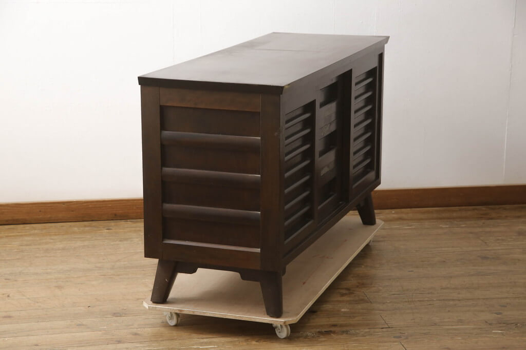 P*n様 ☆北海道民芸家具 テレビ台 収納棚 リビングボード アンティーク