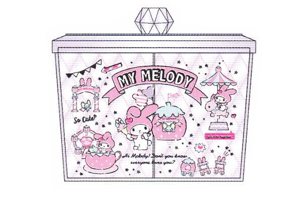 楽天市場】【サンリオキャラクター】キラキラスクエア小物入れ【マイ