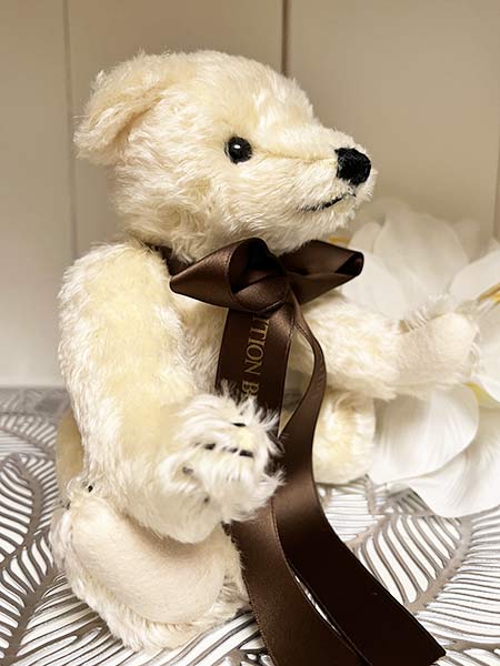 シュタイフ 白タグ リミテッドエディション 毛足長いモヘア 未使用