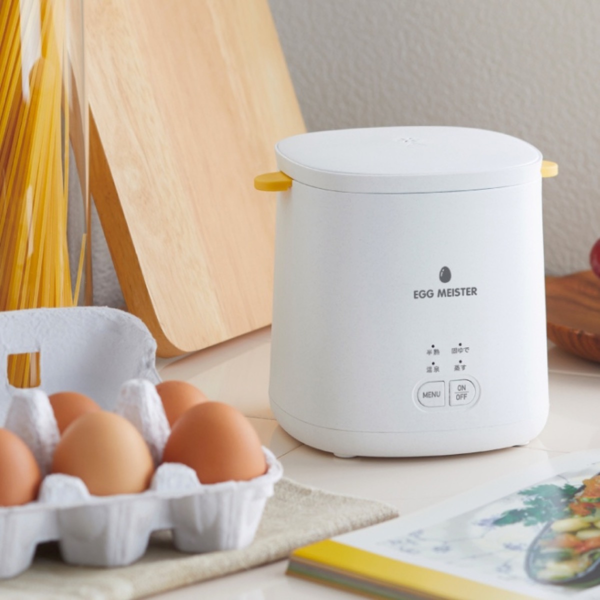 楽天市場】APIX AEM-420 エッグマイスター ゆで卵 メーカー 半熟 固