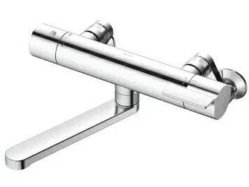 TOTO 壁付サーモスタット混合水栓(寒冷地用) TBV03421Z (水栓金具