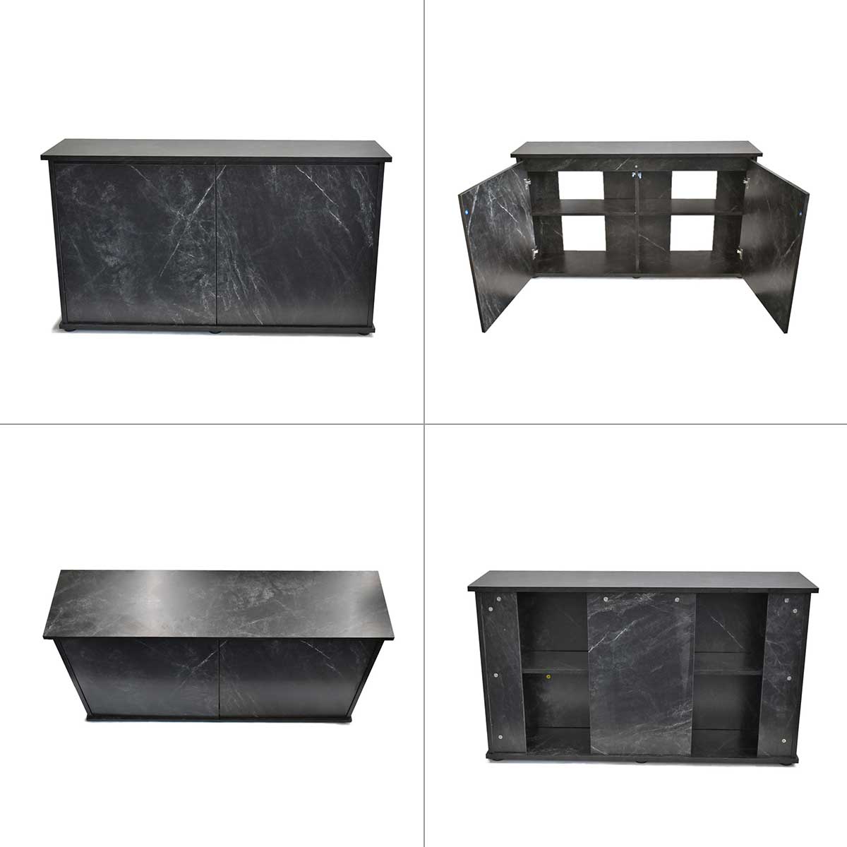 楽天市場】水槽台 120cm おしゃれ 組立済み【124×32×70cm】アクア