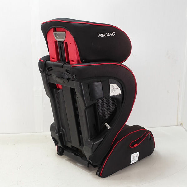 RECARO ジュニアシート 黒/赤 J3 ジェイスリー 取説付RECARO ジュニア