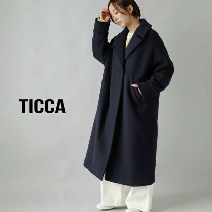 定番人気 2024AW TICCAティッカ テントコート ブラック ティッカテント