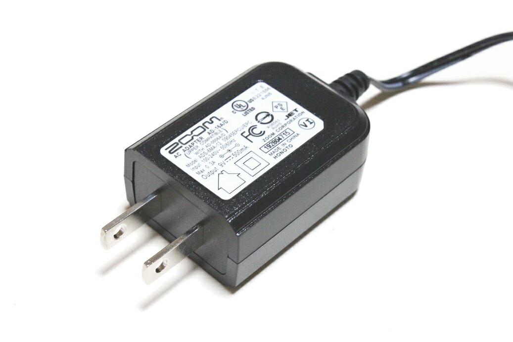 楽天市場】ZOOM AD-16 DC9V AC Adapter ズーム 電源アダプター