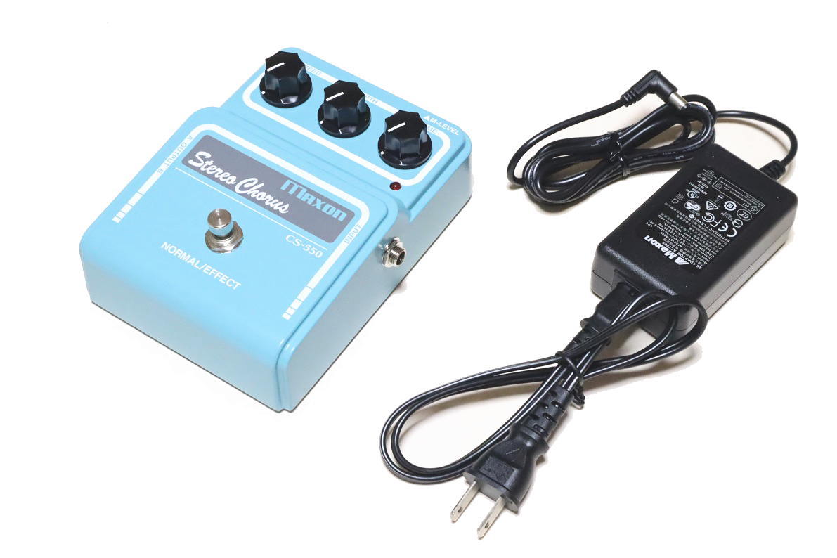 Maxon CS-550 ステレオコーラス 完動品 Maxon CS-550 ステレオコーラス