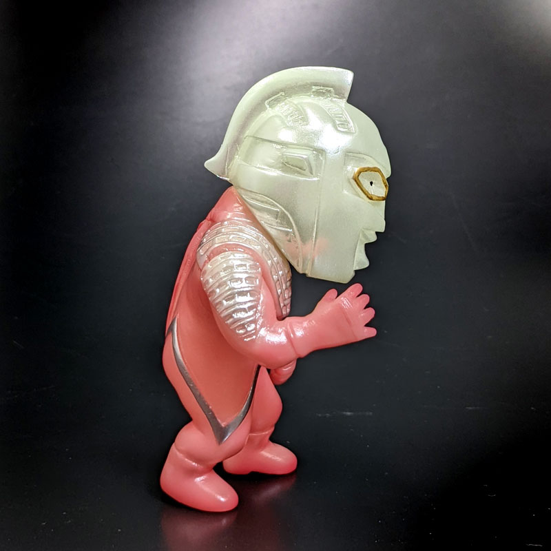 怪獣 ウルトラマン ソフビ カスタム リペイント スペル星人 怪獣