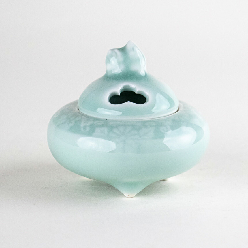 楽天市場】青磁 香炉の通販