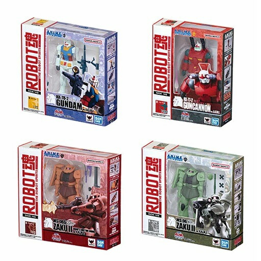 楽天市場】機動戦士ガンダム ROBOT魂 ミニチュアコレクション 【全4種