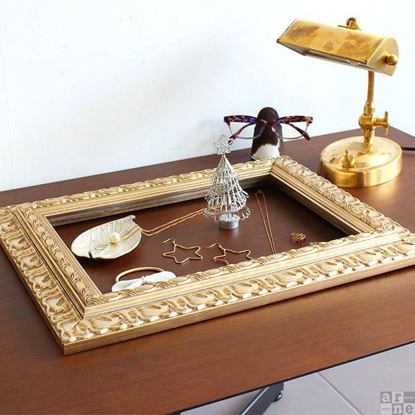 アンティーク 額縁&羽のオブジェ 楽天市場】額縁 アンティーク