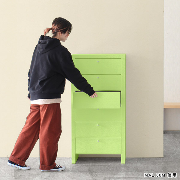 楽天市場】チェスト 完成品 脚付き 6段 箪笥 引き出しいっぱい 縦長 大