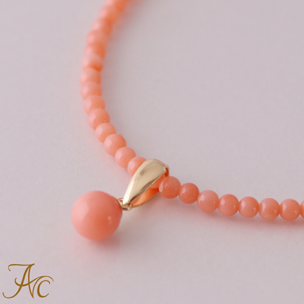 楽天市場】本 珊瑚 ネックレスの通販