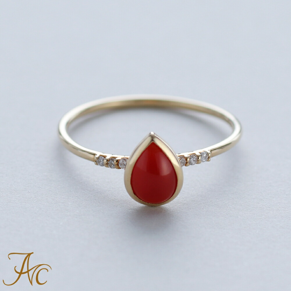 楽天市場】≪1年保証付き≫日本産血赤珊瑚 高知県産 ドロップデザイン