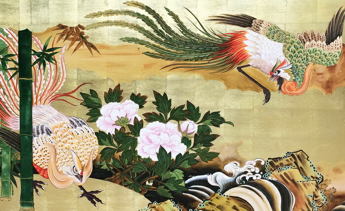 激レア！豪快な絵付け 中国南方窯 鳳凰図？皿 割れ、カケなし 激レア