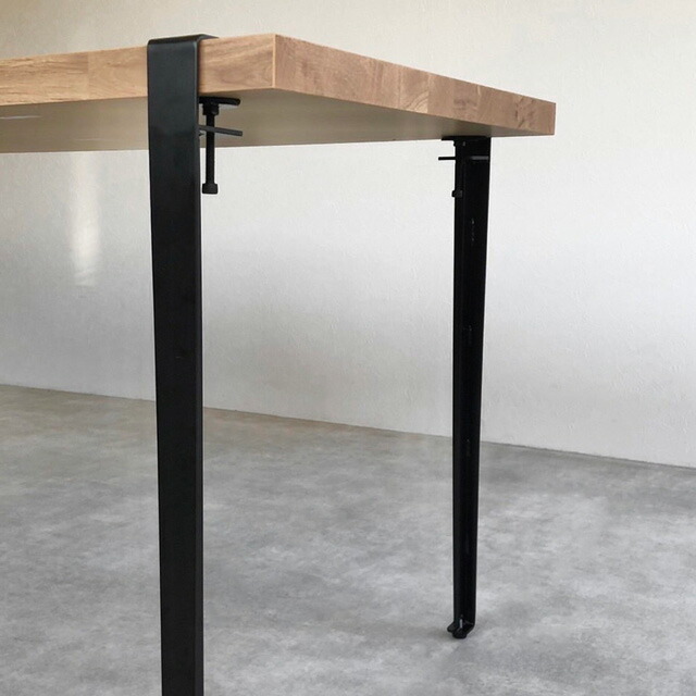 楽天市場】4本set クランプ アイアンレッグ テーブル脚 鉄脚 高さ71cm