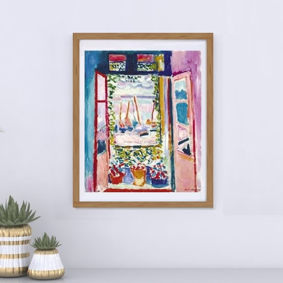 楽天市場】□【アンリ・マティス 本格派プレミアム木製額装アート