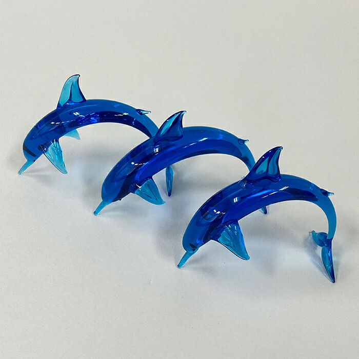 楽天市場】ベネチアガラス イルカ 置物 イタリア製 ムラーノ島